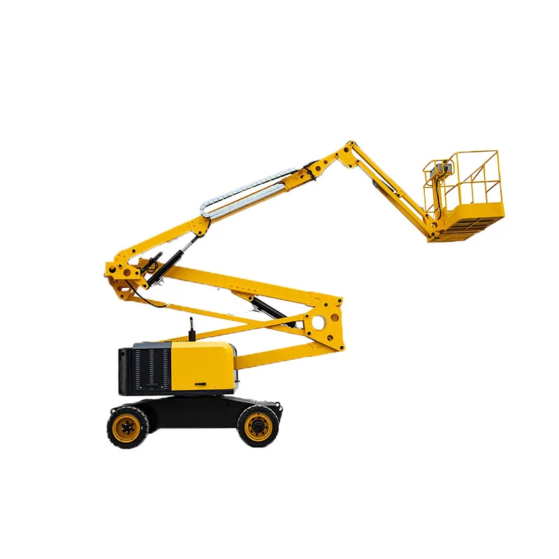 Высококачественный гидравлический буксируемый подъемник телескопической стрелы прочный самоходный шарнирный