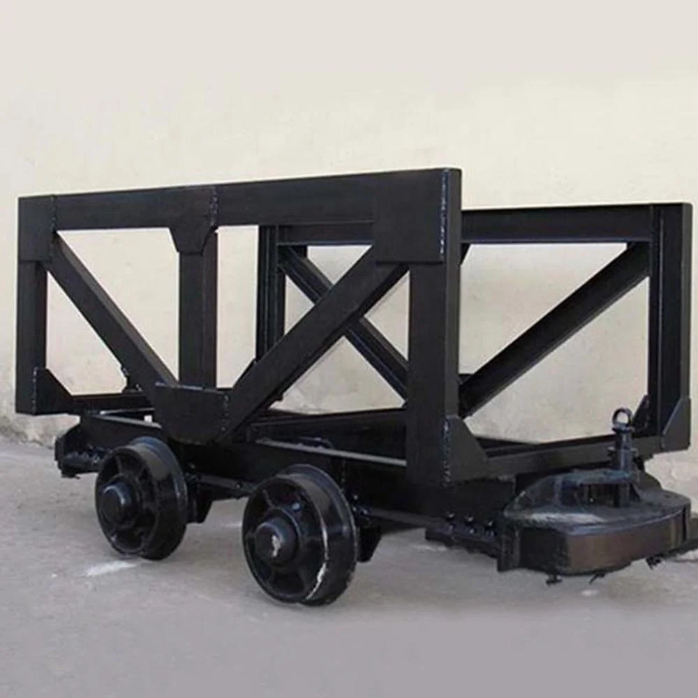 New Arrival Miningrail Car Unloading Shuttle Cart Narrow Gauge Mine Car Material Supply Mining Wagon