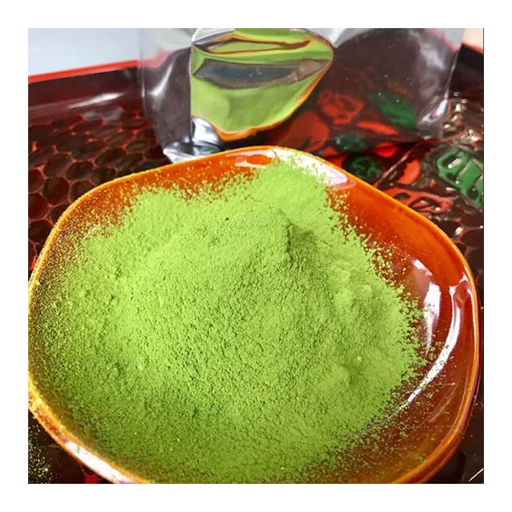 Japanese organic natural green tea powder bag mill oem matcha