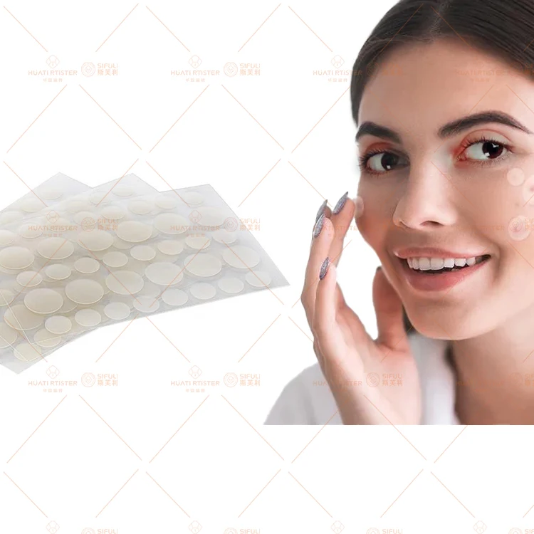 RTS Huati Sifuli RubioAroma 36 dots pimple acne organic all natural pimple patches pimple healing patch