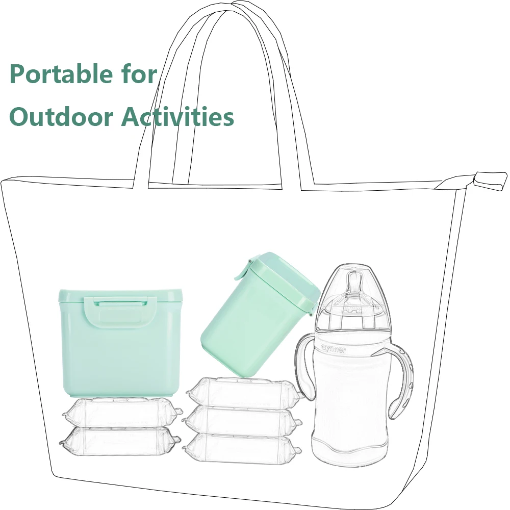 Manufacturer Portable Protein Powder Baby Products Supplier For Feeding . Easy Open Milk Powder Formula Dispenser