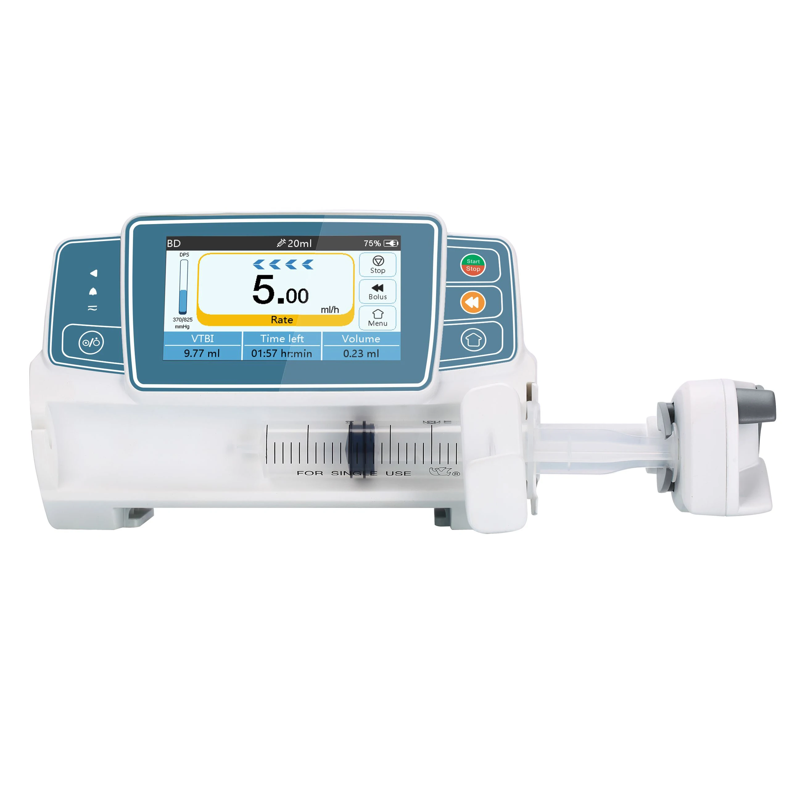 
Clinic hospital medical Stackable Single channel Syringe Pump price 