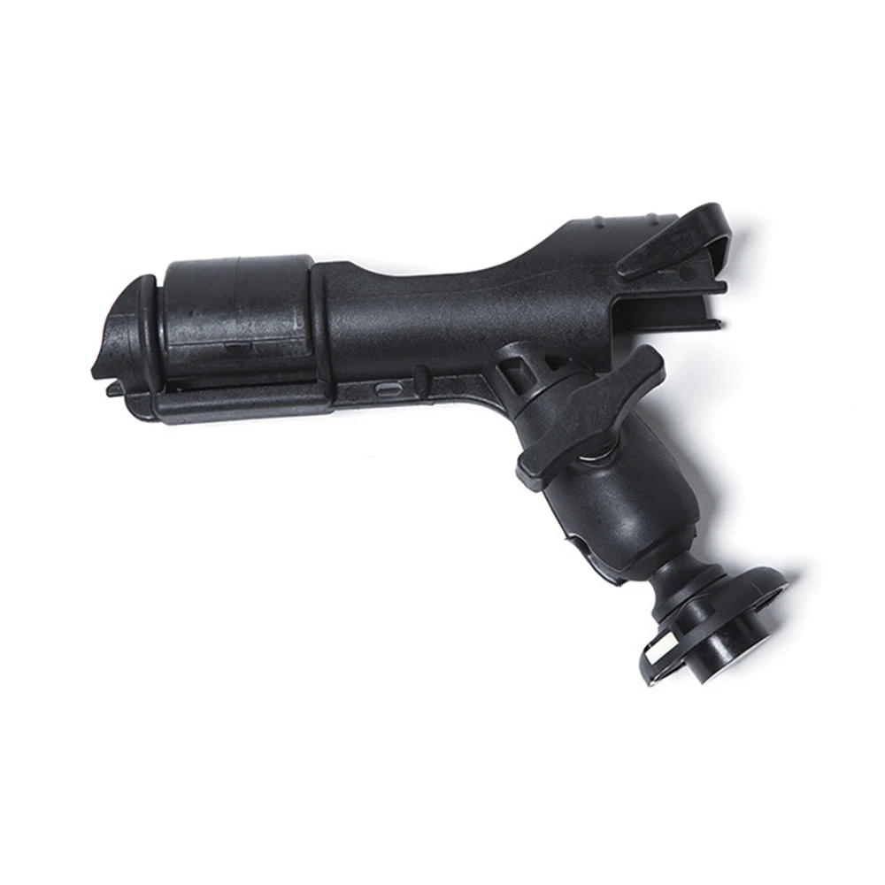 Allows For 360-degree With Mounts Adjustment Portable Boat Kayak Fishing Pole Rod Holders