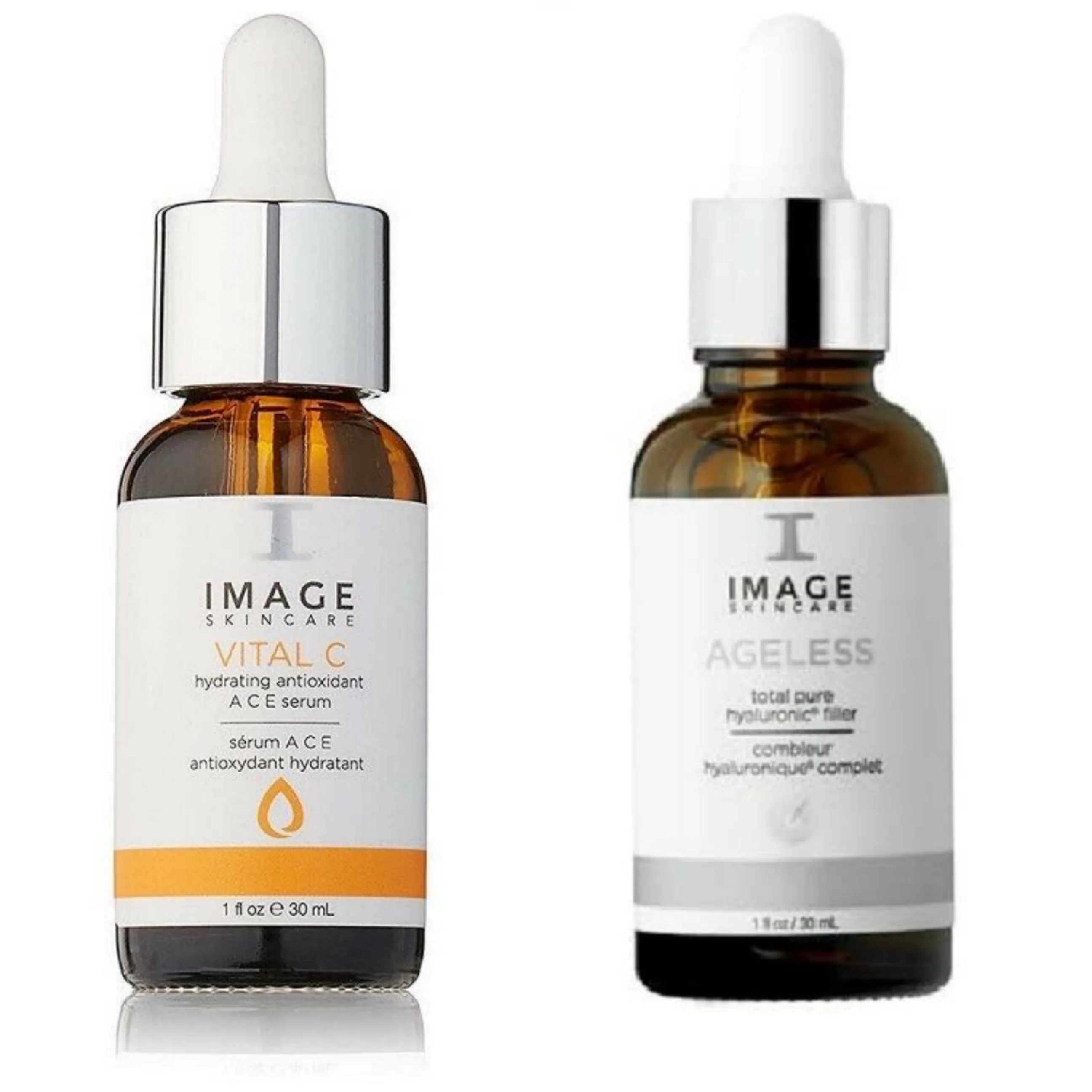 Private Label Wholesale Skin Care Vitamin C Hyaluronic Acid Antioxidant Moisturizing Whitening Anti-aging Facial Serum Liquid