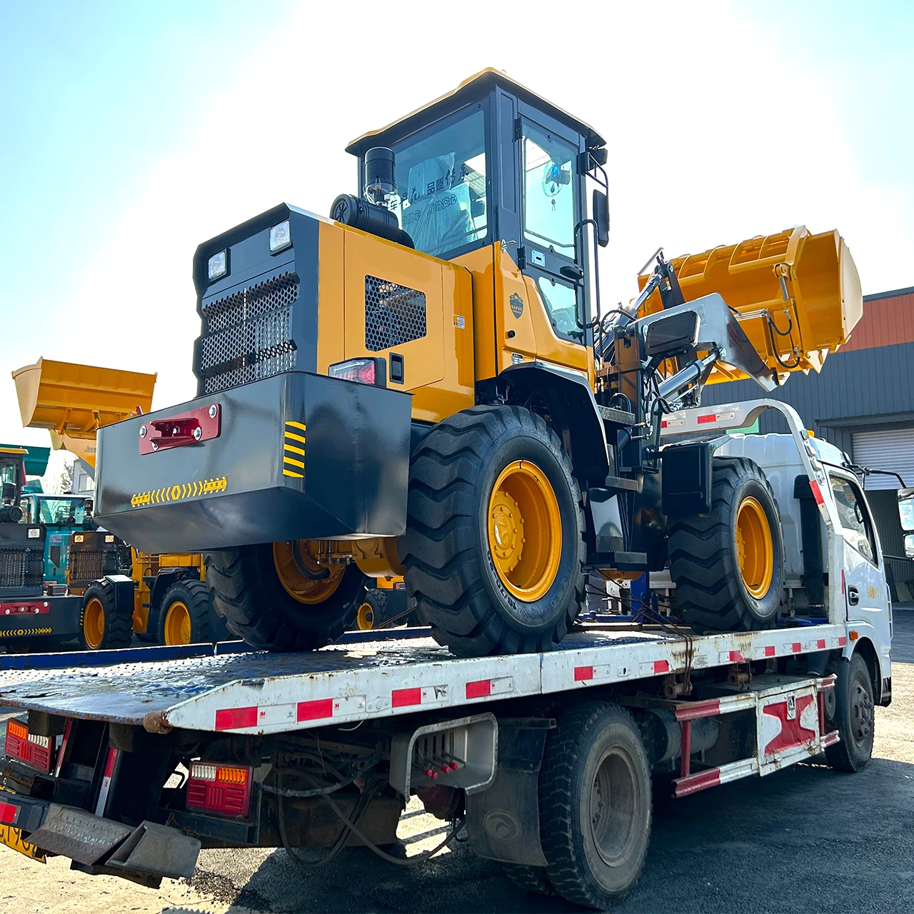 Fast shipping second hand Mini loaders telescopic loader 2ton 1ton four used wheel loaders best cheap prices for sale