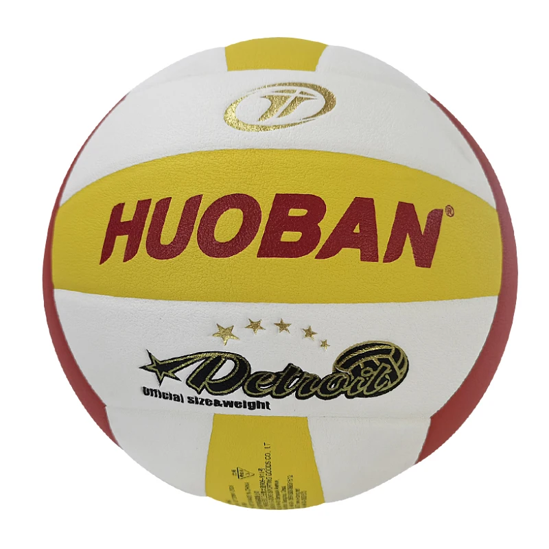 Training use ball equipment hot buy blue and red beach outdoor soft volleyball