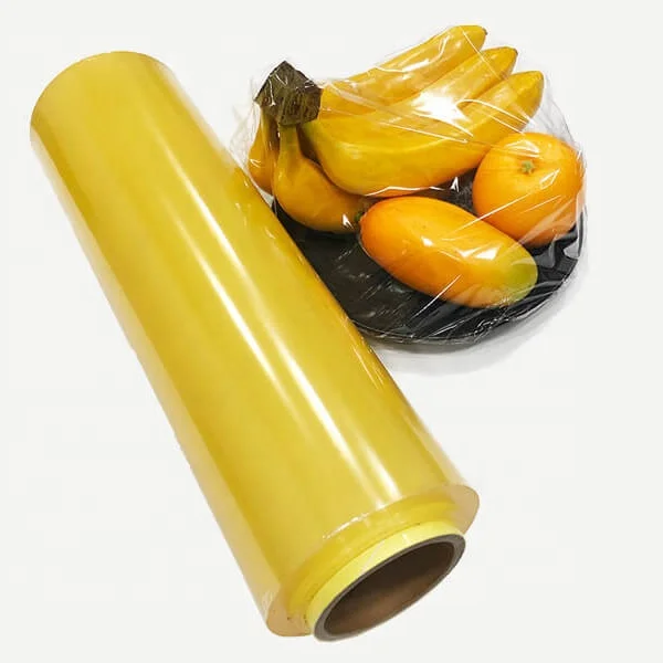 PVC Cling Film Jumbo Roll Food Grade Plastic Wrap for Food cling film wrapper cling film