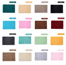 Dog Bed Cat Mat Soft Plush Blanket Bed Accessories Supplies Keep Warm In Winter Sleeping Mat For Sofa Warmer Pet Blanket