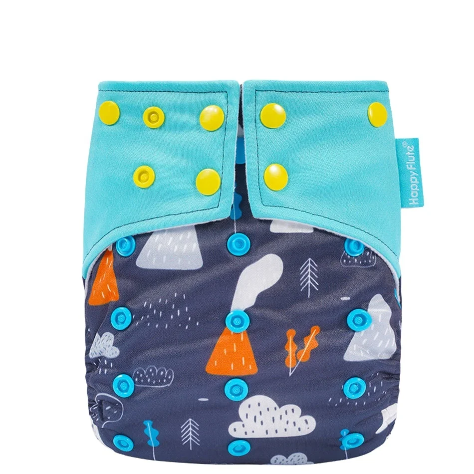 2021 тканевые детские подгузники Регулируемые Моющиеся Многоразовые удобные водонепроницаемые тканевые памперсы подгузники для ребенка