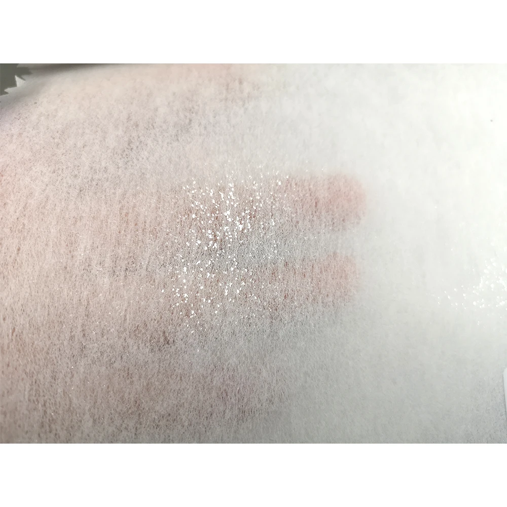 GAOXIN 100% Polyester Coated Glue Fusing Fabric Nonwoven Interlinings