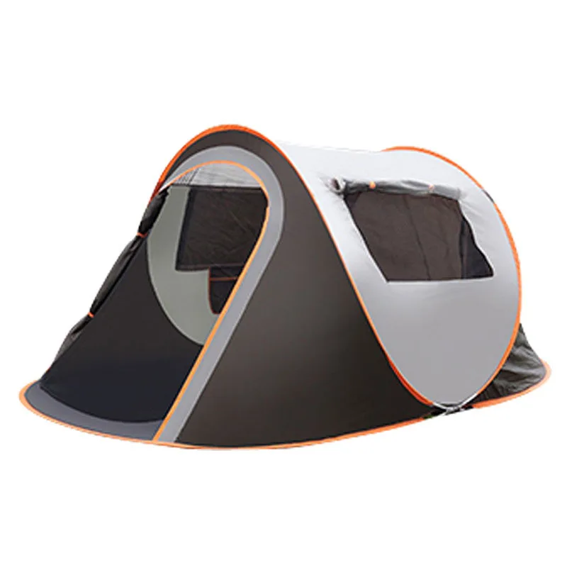 Wholesale outdoor thickening shade breathable anti-mosquito automatic throwing pop-up camping tent