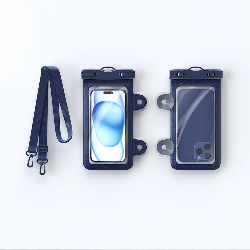 Waterproof Pouch with Adjustable Waist Strap ECHTPower Waterproof Bag with Fanny Pack Screen Touch Dry Bags Outdoor Water Sports