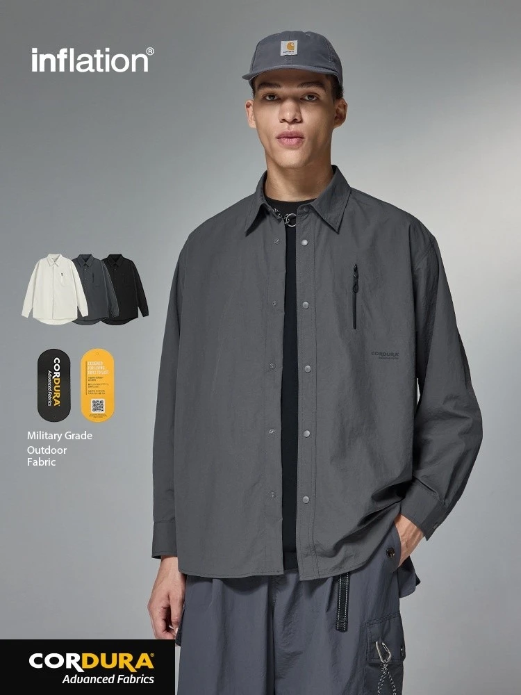 2024 Vintage Artistic Faux Linen Shirts Trendy Youth Couple Long Sleeved Cardigan Stand Collar 3D Pattern Knitted Shirt