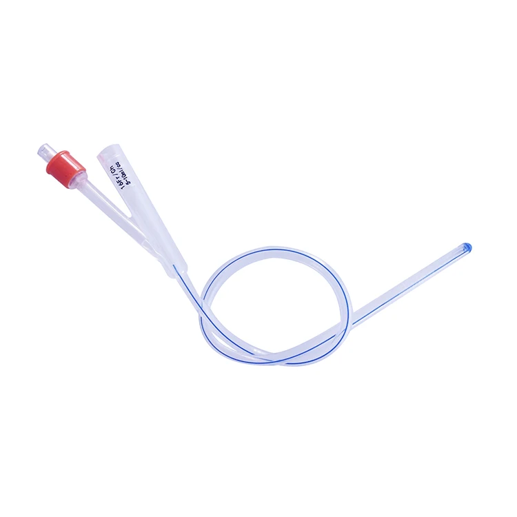 CE  ISO  2 way 3way Disposable Medical silicone foley cateter