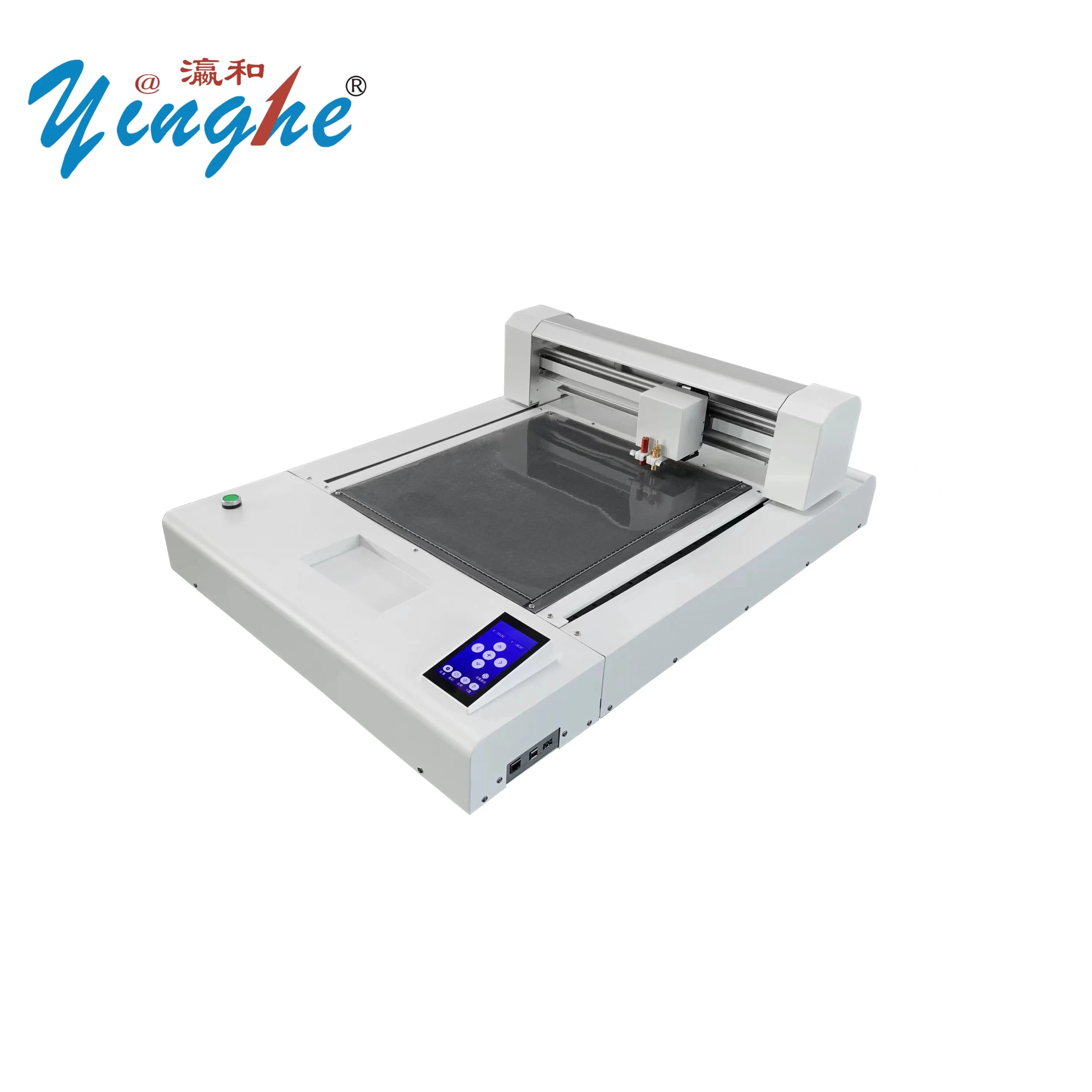 Yinghe Good Quality A3+ 5035 double head cutting and creasing flatbed cutter plotter