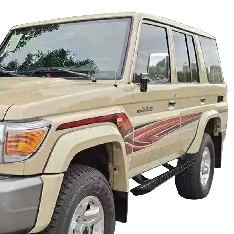 Factory Aluminium Alloy Electric Side Steps Support APP Smart Power Running Boards For TOYOTA  LC70 Land cruiser LC 70