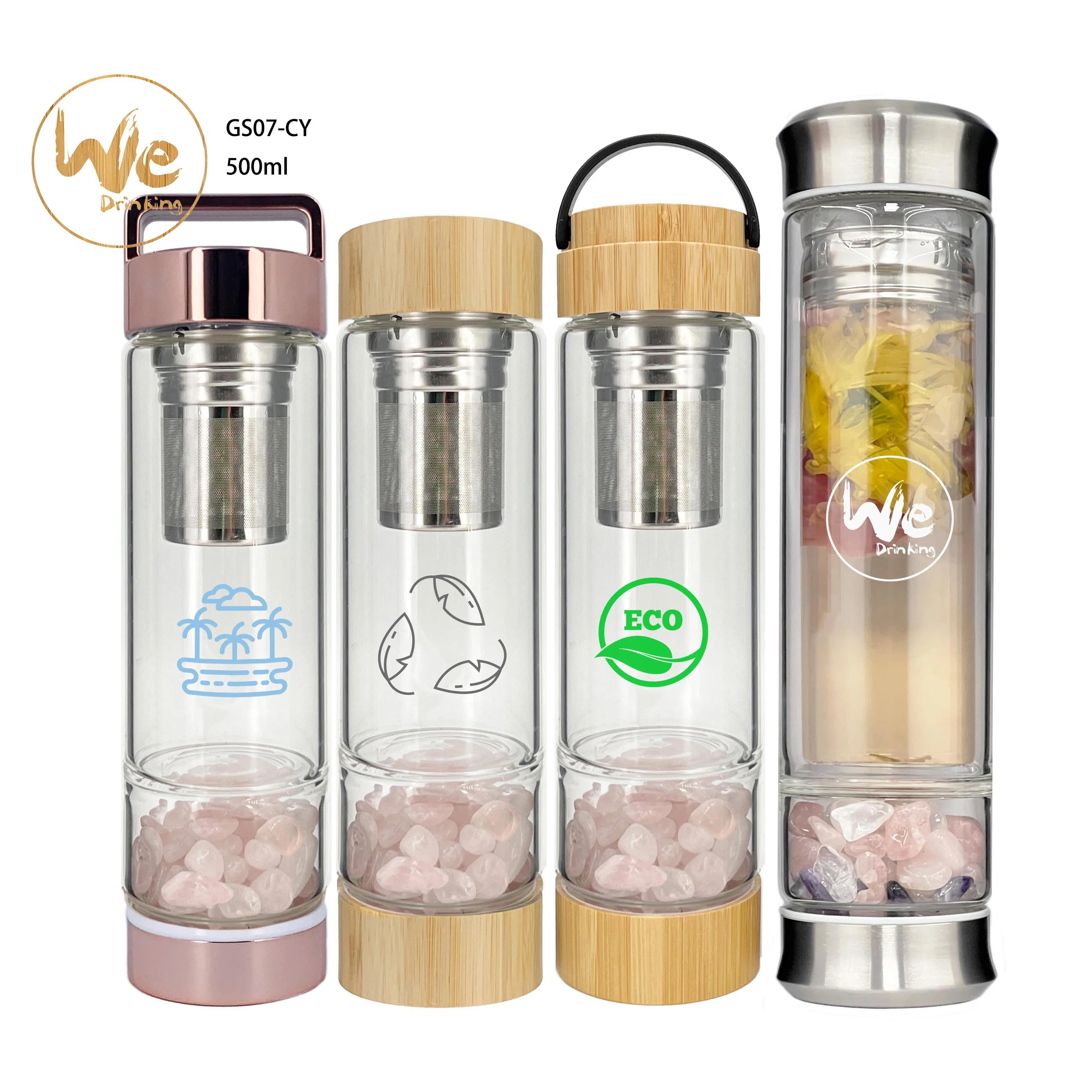 Customized Plastic Tritan Cold Brew Coffee Maker with Lid and Handle