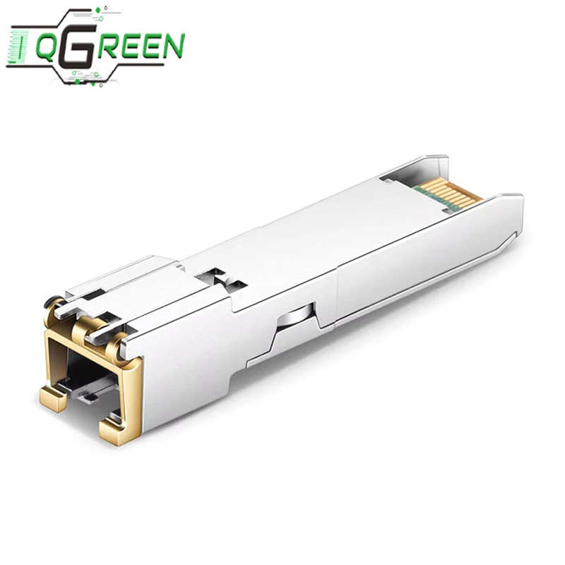 New 1000Base-SFP-T 10/100/100M copper SFP RJ45 100m factory compatible Cisco SFP fiber optic transceiver module