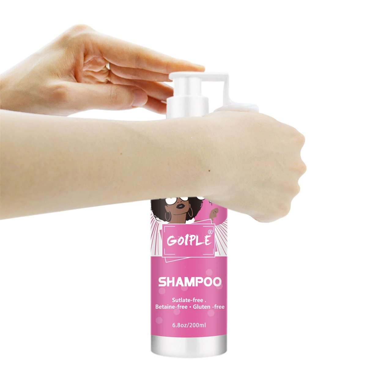 African Black Tangle Smooth Moisturizing Hair Care Lady Repair Damaged Hair Shampoo And Conditioner Care Set