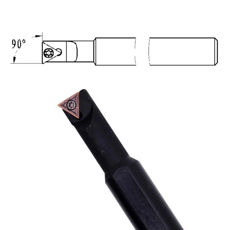 Wholesale  16mm  90 degree Indexable Carbide Boring Bar Set 6pcs Indexable Turning Tool Set for internal machining