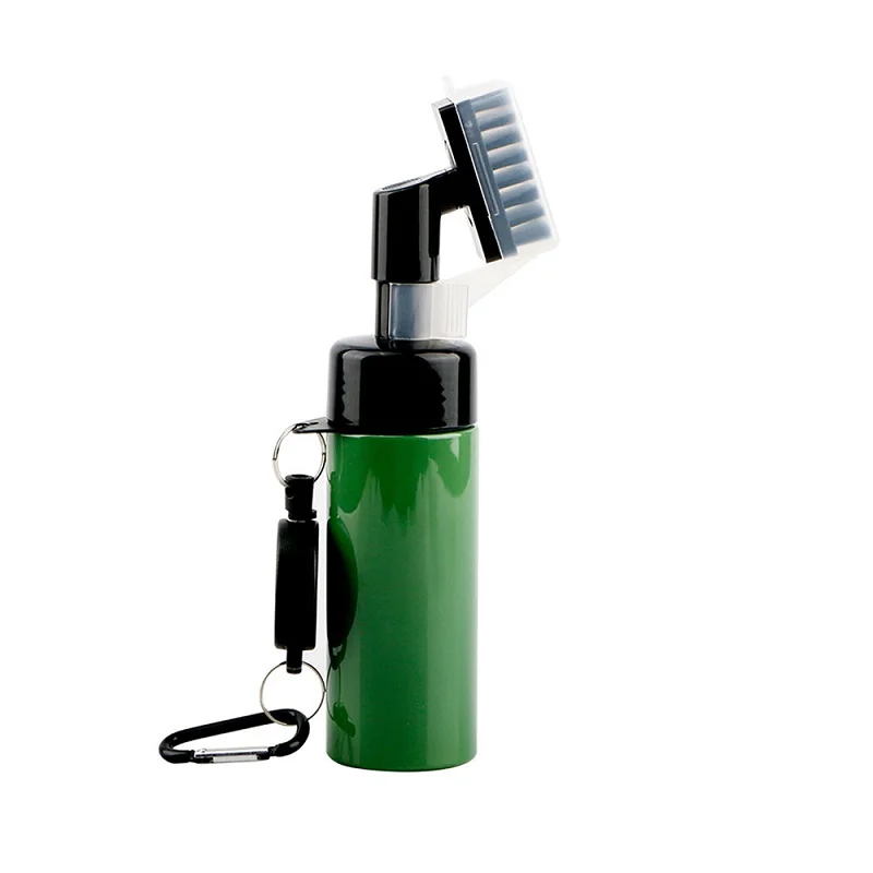 Golf Water Brush Wide Cleaning Coverage Anti-Leak Reservoir Tube Squeeze Bottle for Easy Cleaning Golf Club Brush Cleaner