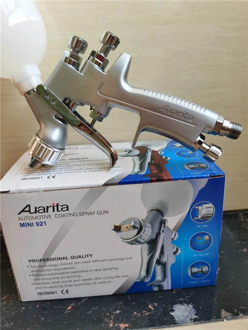 Auarita MINI H-921Painting распылитель 1 0 2 мм сопло низкое давление 250 мл чашка