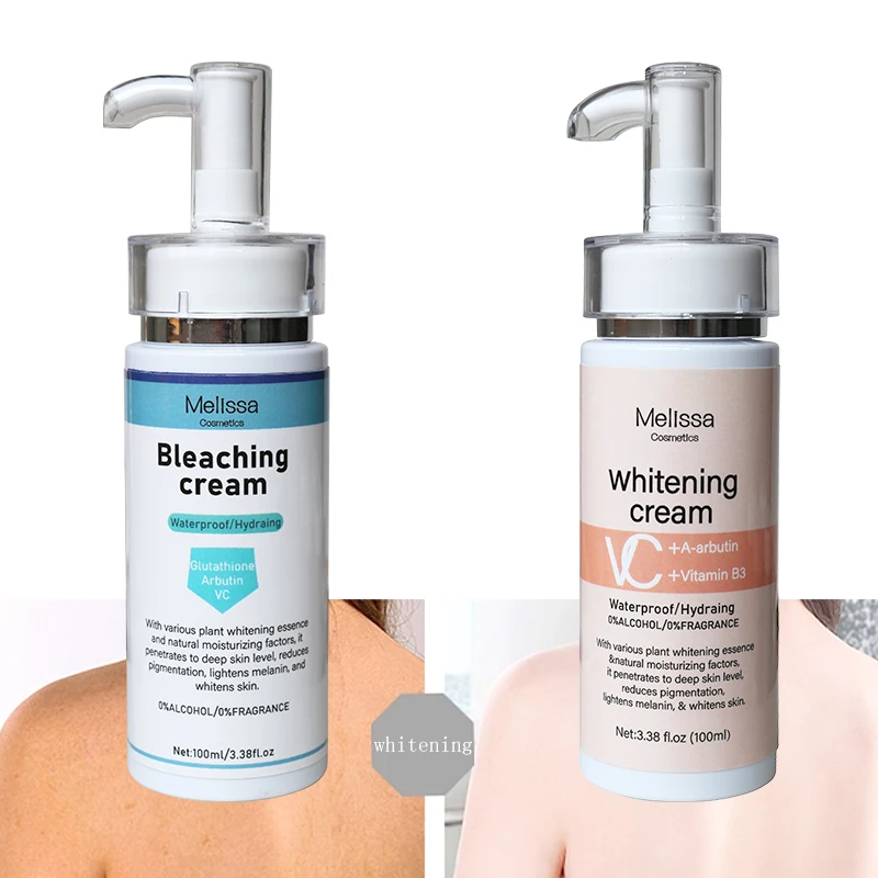 Spf 30 Sunscreen dark spot remover Whitening bleaching cream for dark skin