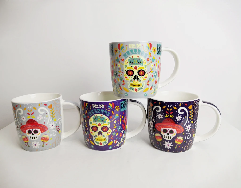 Керамическая кружка в мексиканском стиле