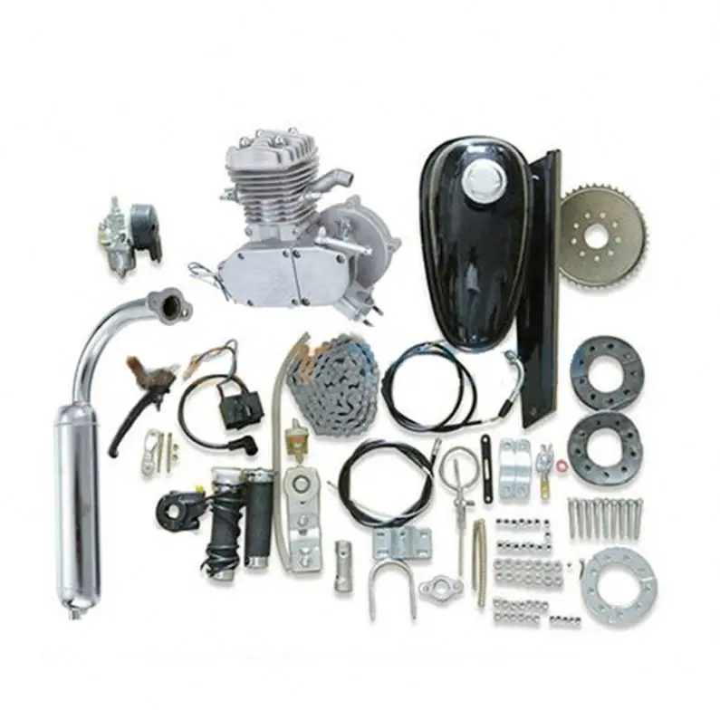 Gasoline scooter 48cc 50cc f50 60cc 66cc 80cc petrol 2 stroke bike motor gas bicycle engine kit