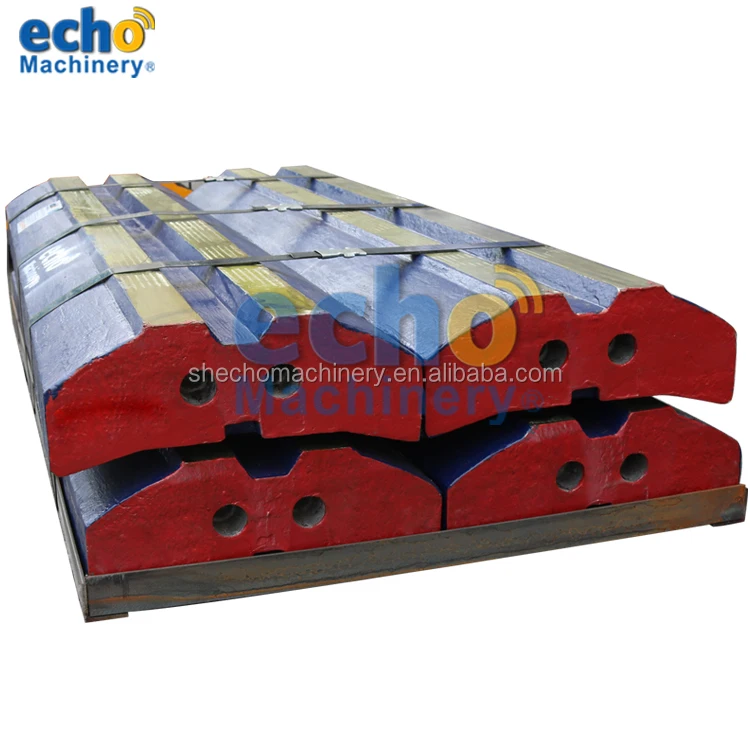 impact crusher components parts QI441 blow bar for crushing concrete with rebar