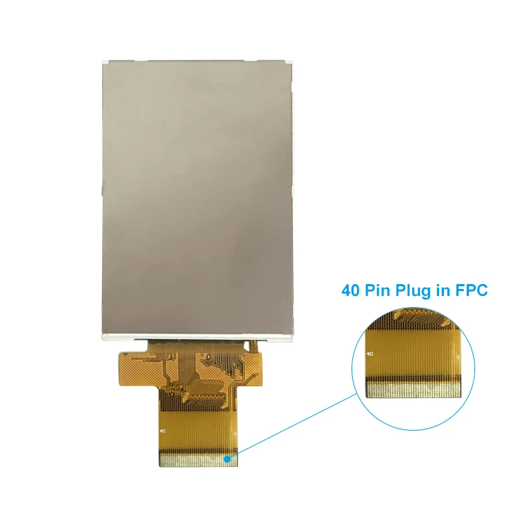 HOT SALE 3.2 inch 320*480 IPS MCU SPI+RGB TFT LCD Screen PCAP HX8357A 40Pin LCD Display Module Factory Custom Touch Panel