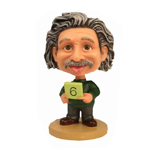 Custom Resin Figurine Famous People Funko Pop Einstein Figurine Bobblehead