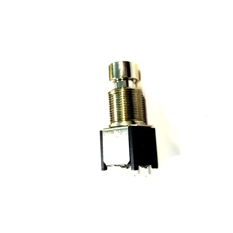 Original  SF12N  SPDT/DPDT  3 solder lug Pin sliver color Metal shaft momentary foot Switch for guitar effects