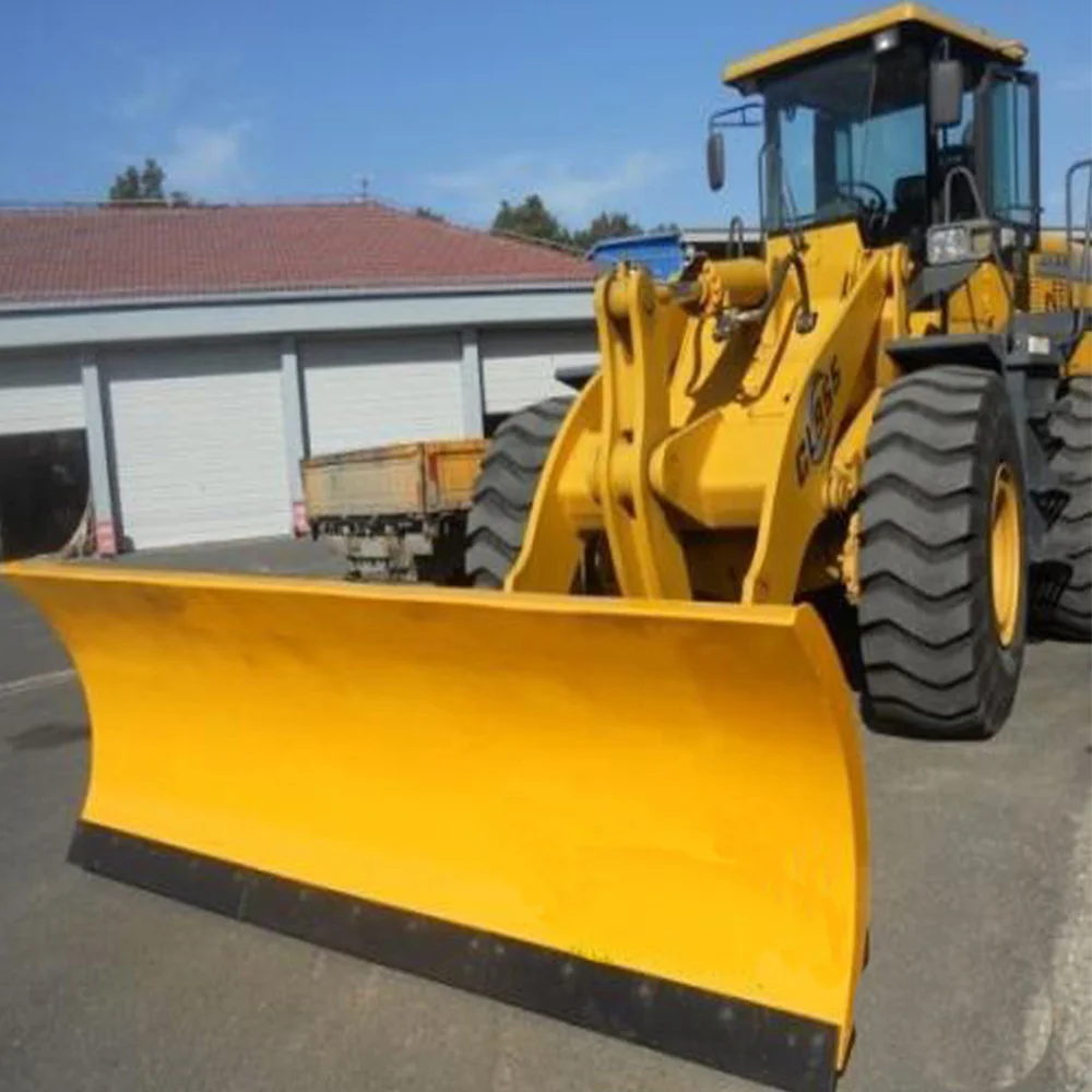 Heavy Duty Skid Steer Loader Attachment Snow Plough Grader Scraper Snow Removal Blade For Tractors