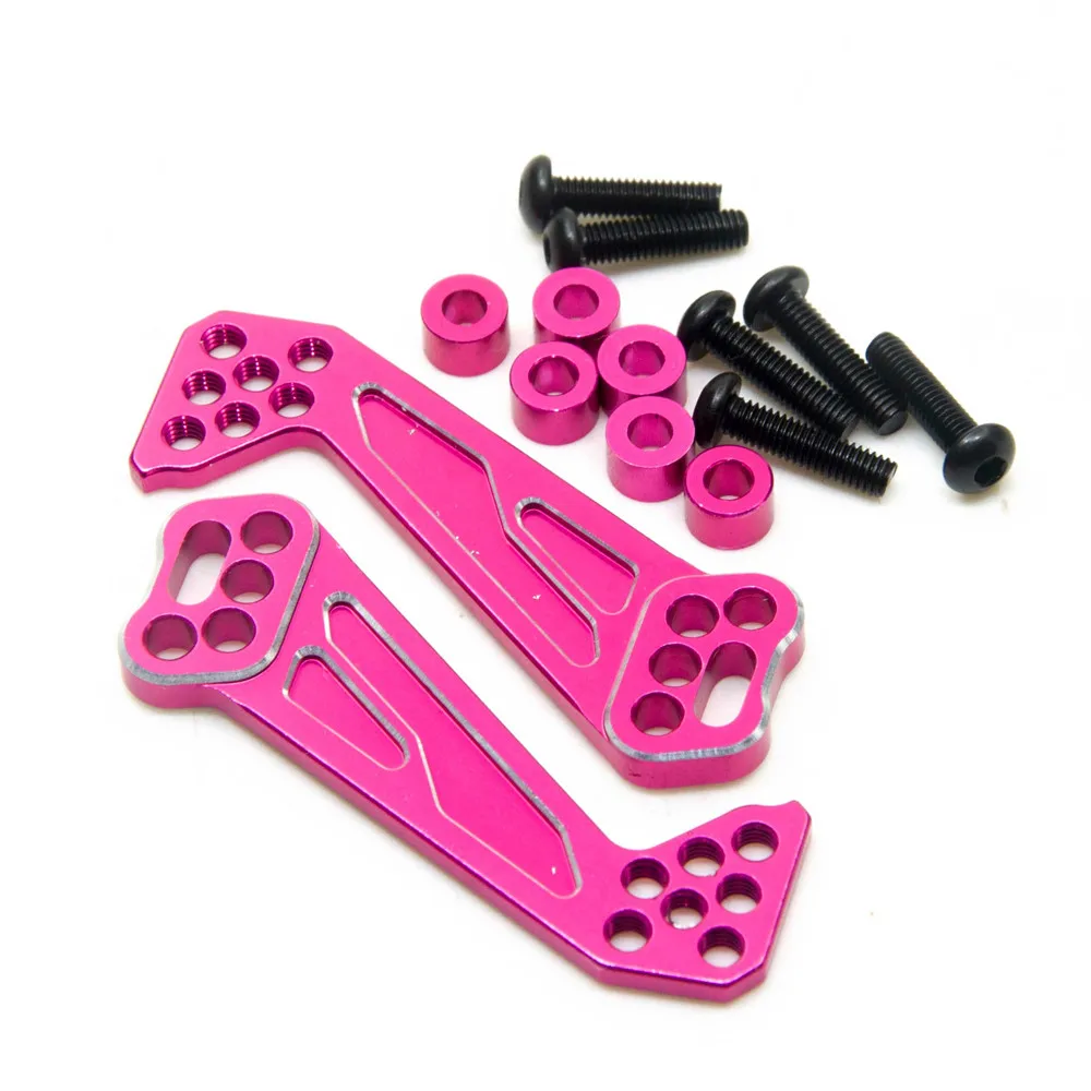 High precision Metal Aluminum Damper Mixing Mounting Plate Set Sakura D4 1/10 RC rock Crawler Upgrade Part car toy accessories