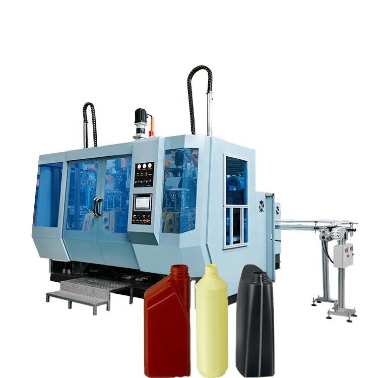 Good price die head jar pet preform water bucket blow molding machine for cosmetic bottle