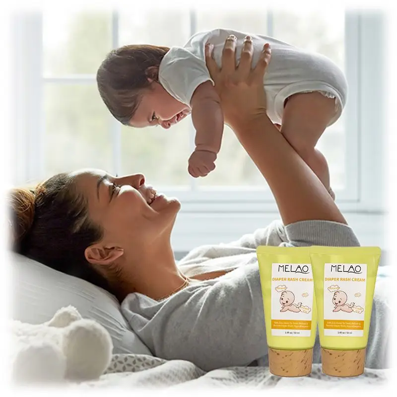 Wholesale Private Label Natural organic diaper rash cream for Moisturizing Smoothing baby skin care