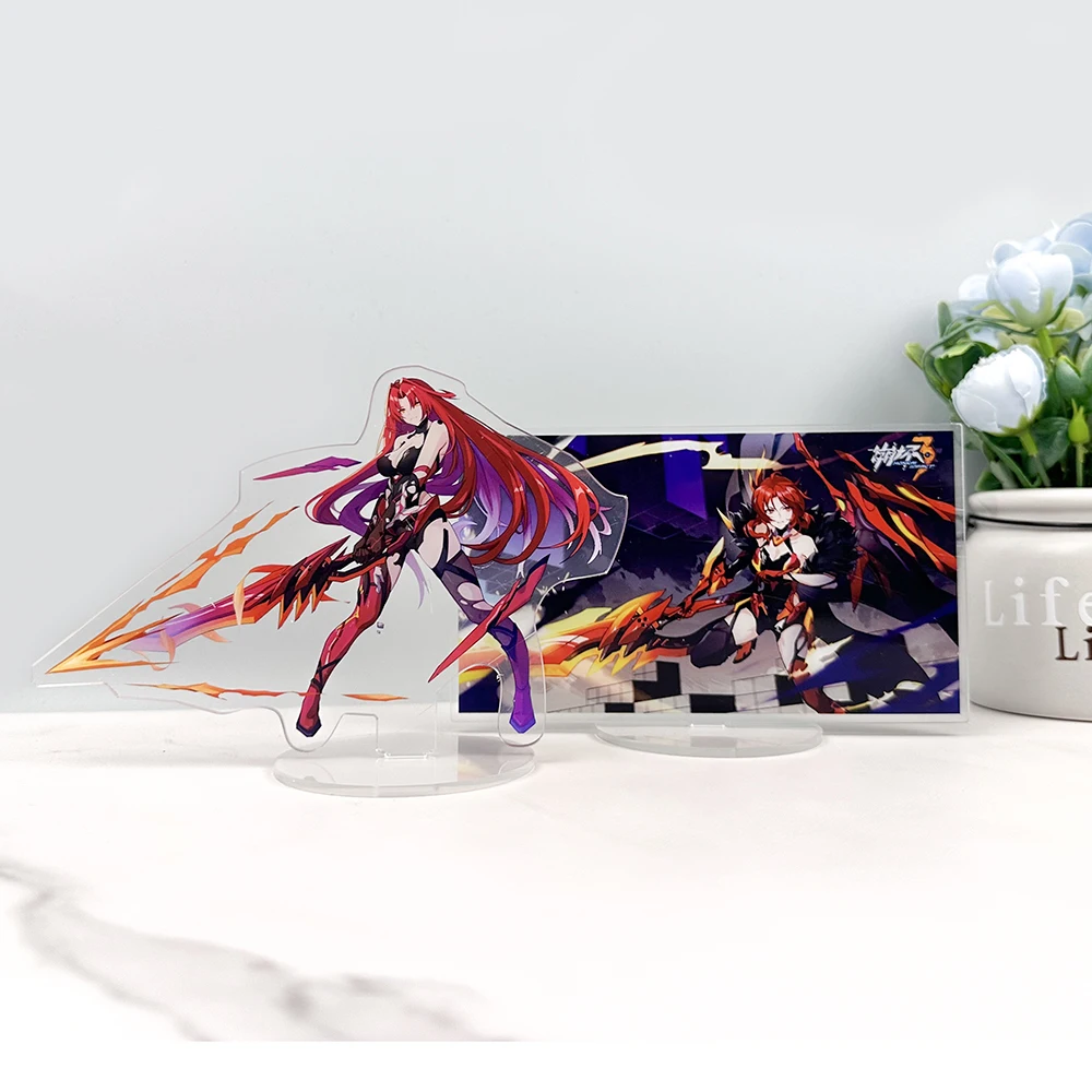 Anime character acrylic station model board desktop decoration station logo key chain gift
