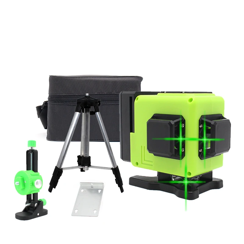 JSPERFECT Self-leveling 360 Multi Line Laser Straight  Level Pointer From China Factory with Tripod