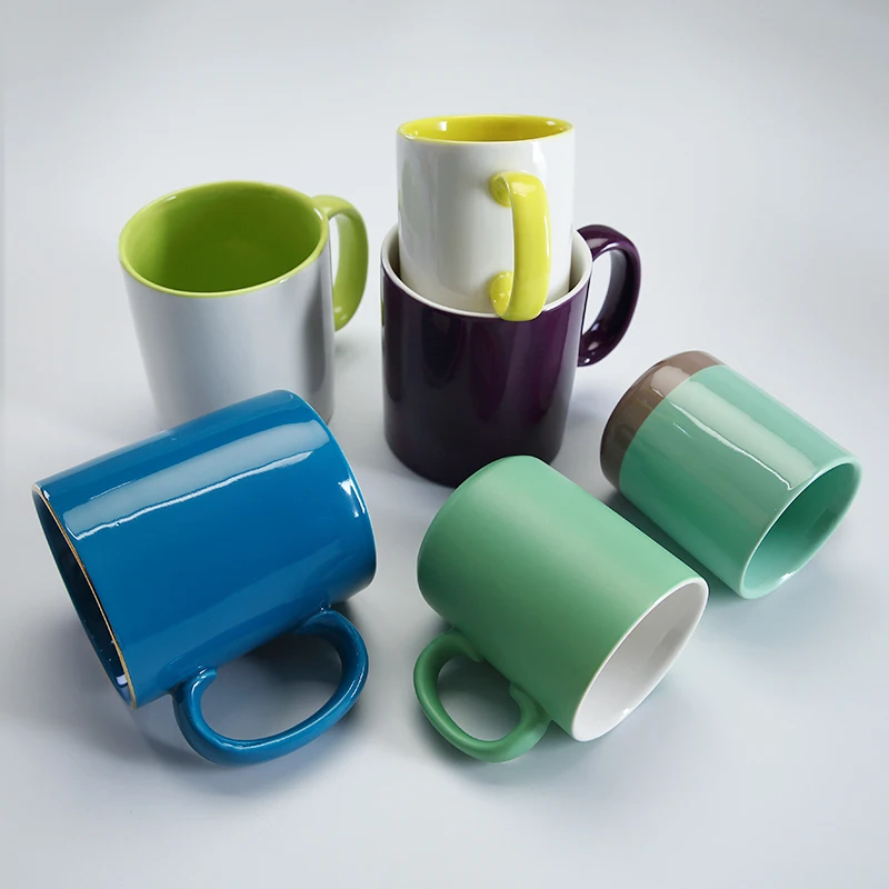 WEIYE oem odm taza para sublimar 600 мл популярная высококачественная керамика белая кружка без рисунка для сублимации с подарочной коробкой