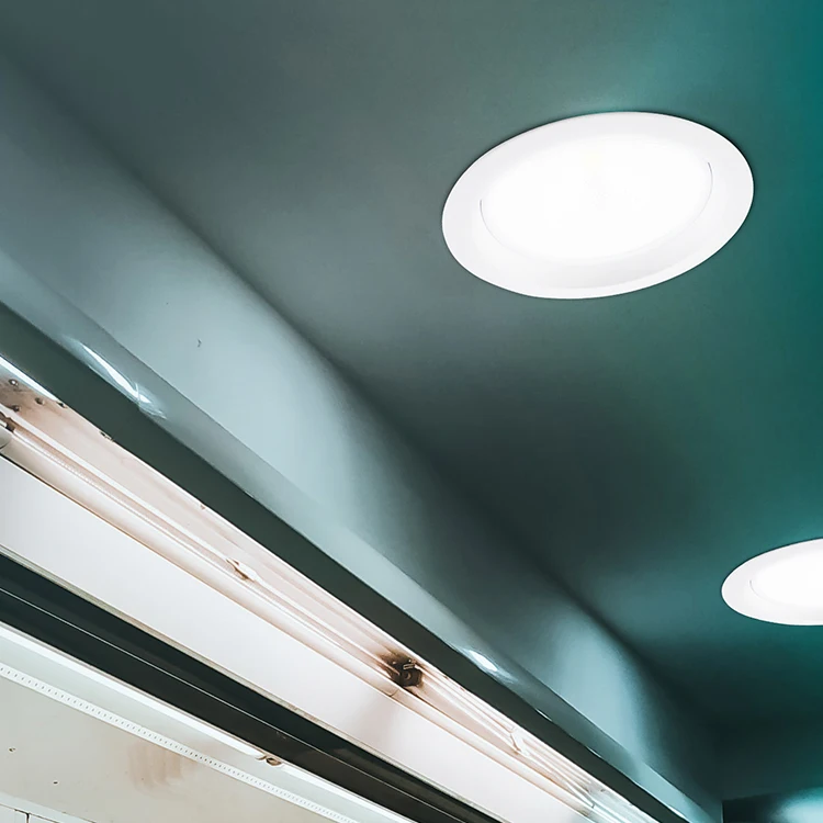 Commercial supermarket led downlight 15W 20W 30W 4 6 8inch COB Anti -fog recessed down light