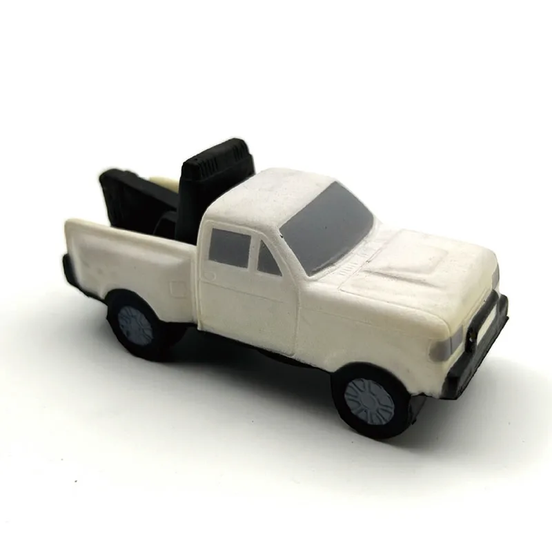 Manufactory Custom Logo Soft Mini Car Toy Balls Stress Ball Vehicle Shape PU Foam Truck Stress Ball