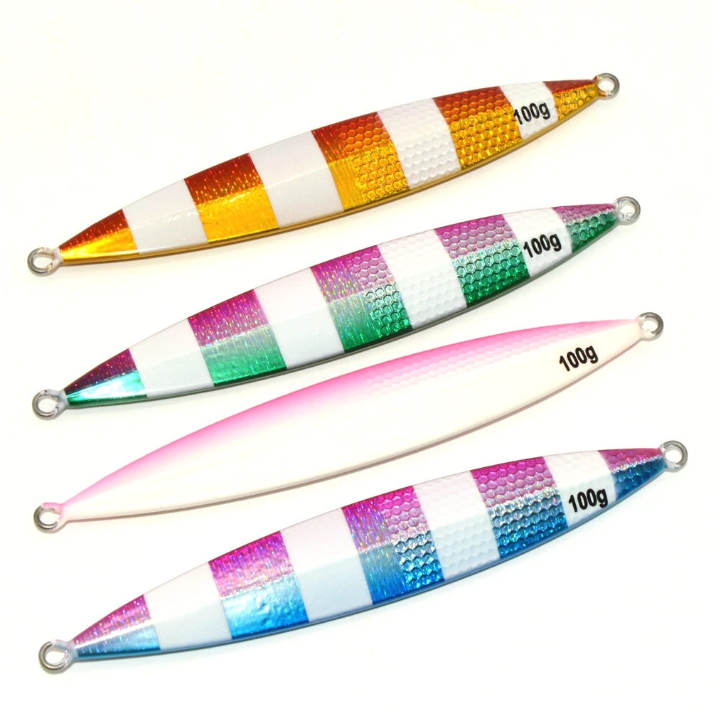 TAKEDO JY12 12cm 100g Cyclops Lead Metal Jig Fast Sinking Speed Fall Bait Fishing Weights Jigs Lures Sinker