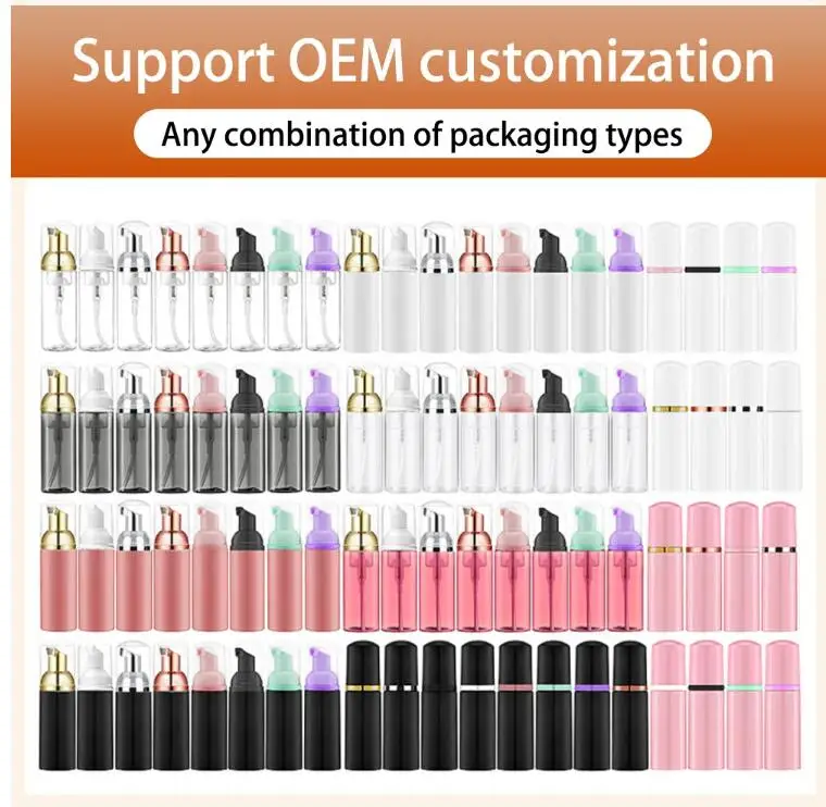 Factory Direct Supply Private Label Clean Eyelash Oil Free Lash Foam Cleaning Cleanser Eyelash Extension Shampoo