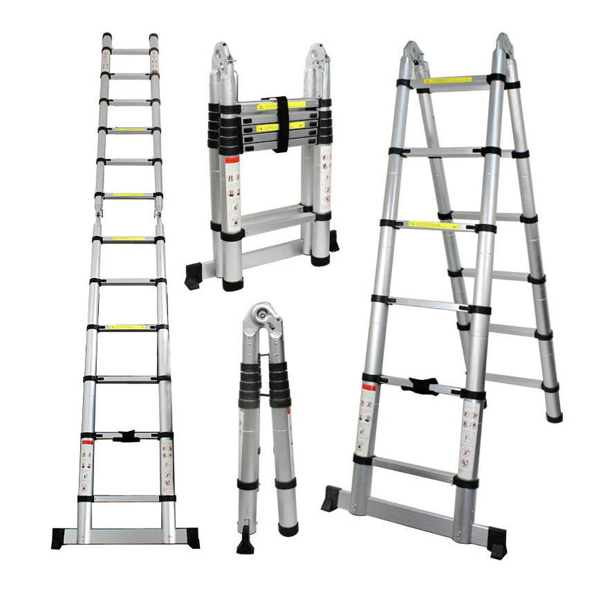 
Aluminum telescopic step multipurpose ladders  (62485635099)