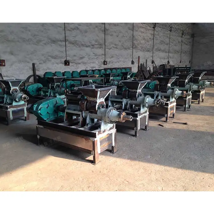 Bar extruder bio charcoal  Biomass briquette briket equipment sawdust wood press machine sawdust briquettes machine