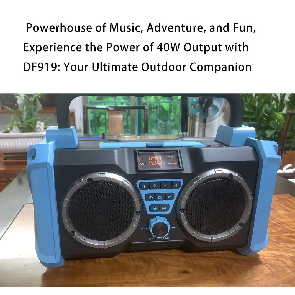 Corporate gift multi lighting product home lighting lamp torch new energy Global satellite digital radio portable speakers