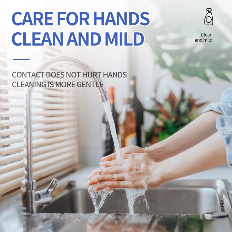 Sukgarden 500g Sunshine Orange Factory Supply Tablet Stain Oil Spray Remover Kitchen Cleaner Oil Stain Cleaner