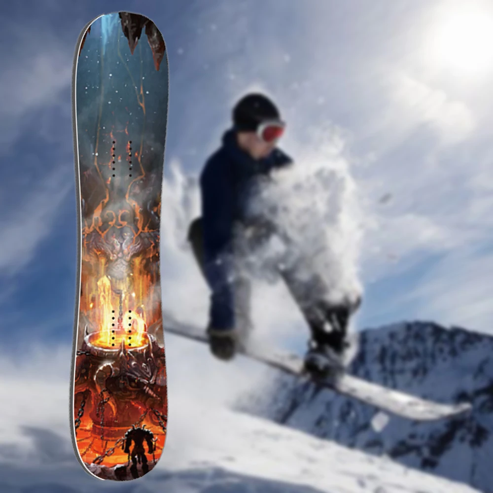 
ARDEA Splitboard Deck Poplar Wood Core Gifts Oem Ride Children Snowboard 