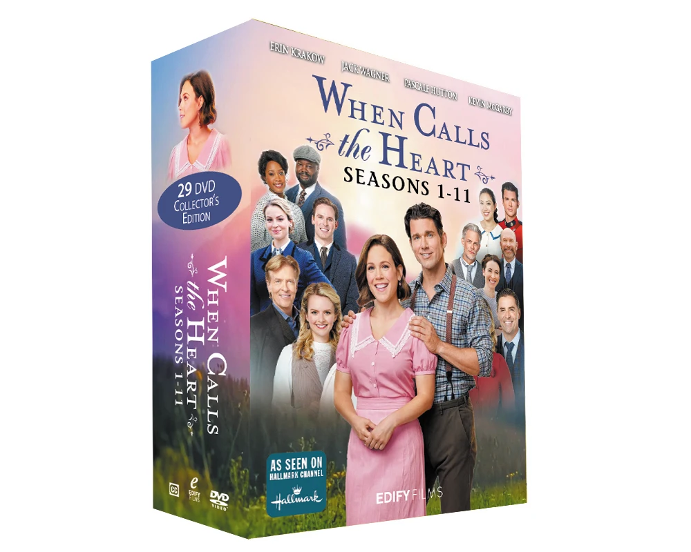 factory supply disc ddp shipping  movie collection films tv series complete dvd series WHEN CALLS THE HEART season 1-11 29DVD